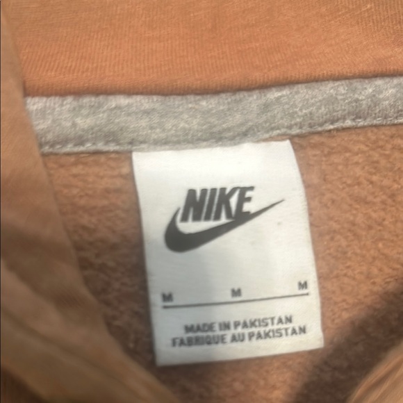 Nike Men's Brown Hoodie size M very good condition - Picture 3 of 3